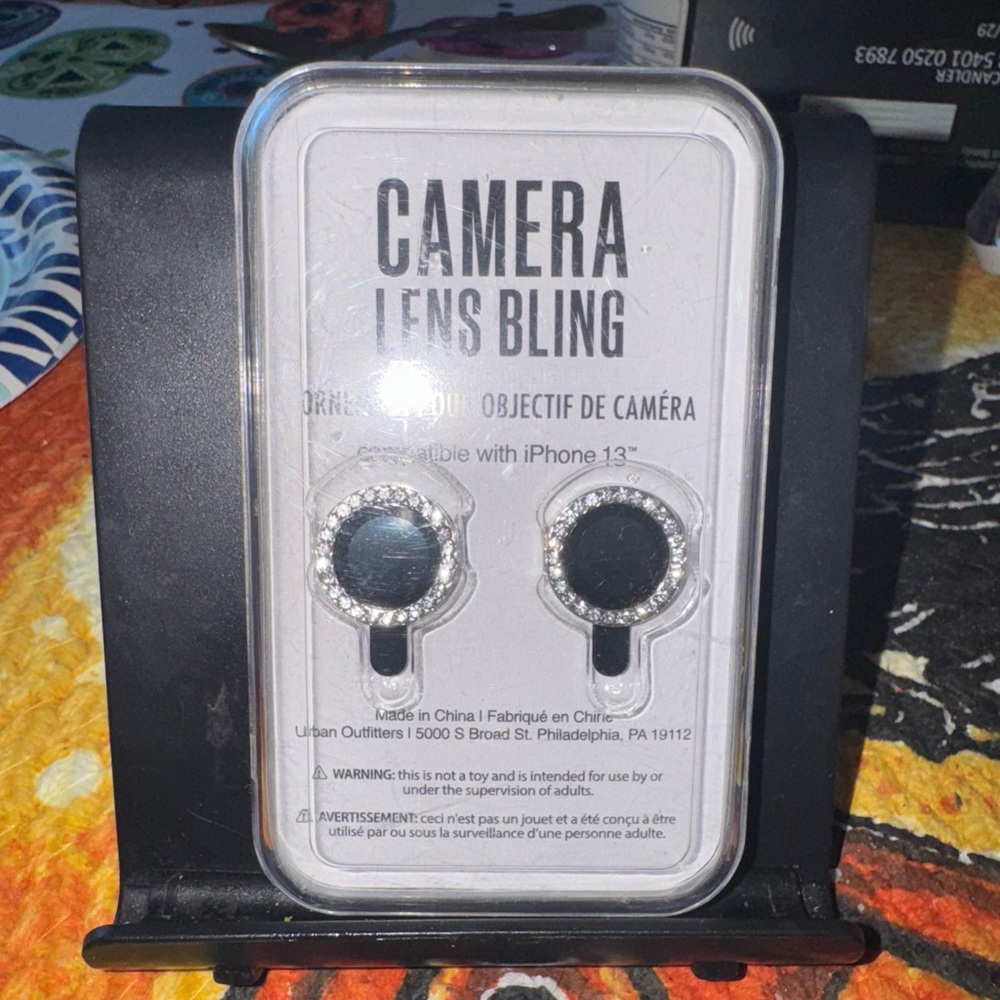 Urban Outfitters IPhone 13 camera lens bling.